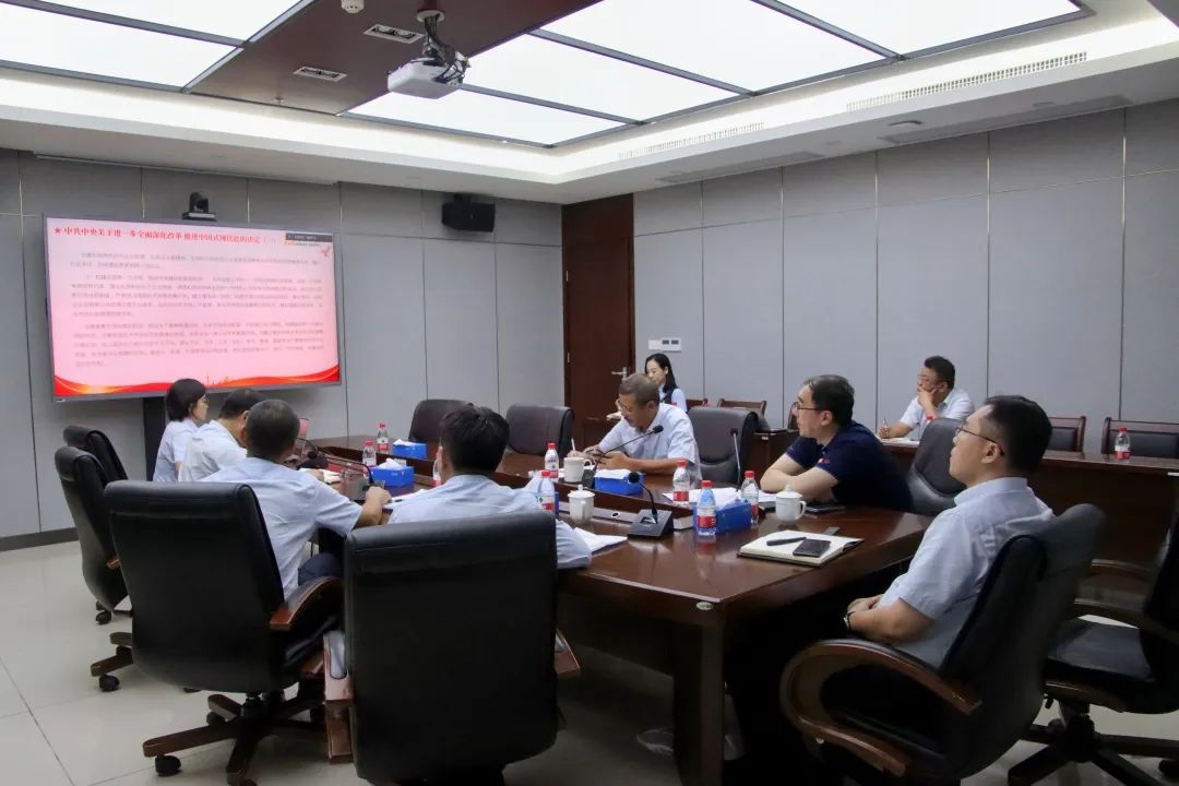 海南礦業(yè)傳達(dá)學(xué)習(xí)貫徹黨的二十屆三中全會(huì)精神