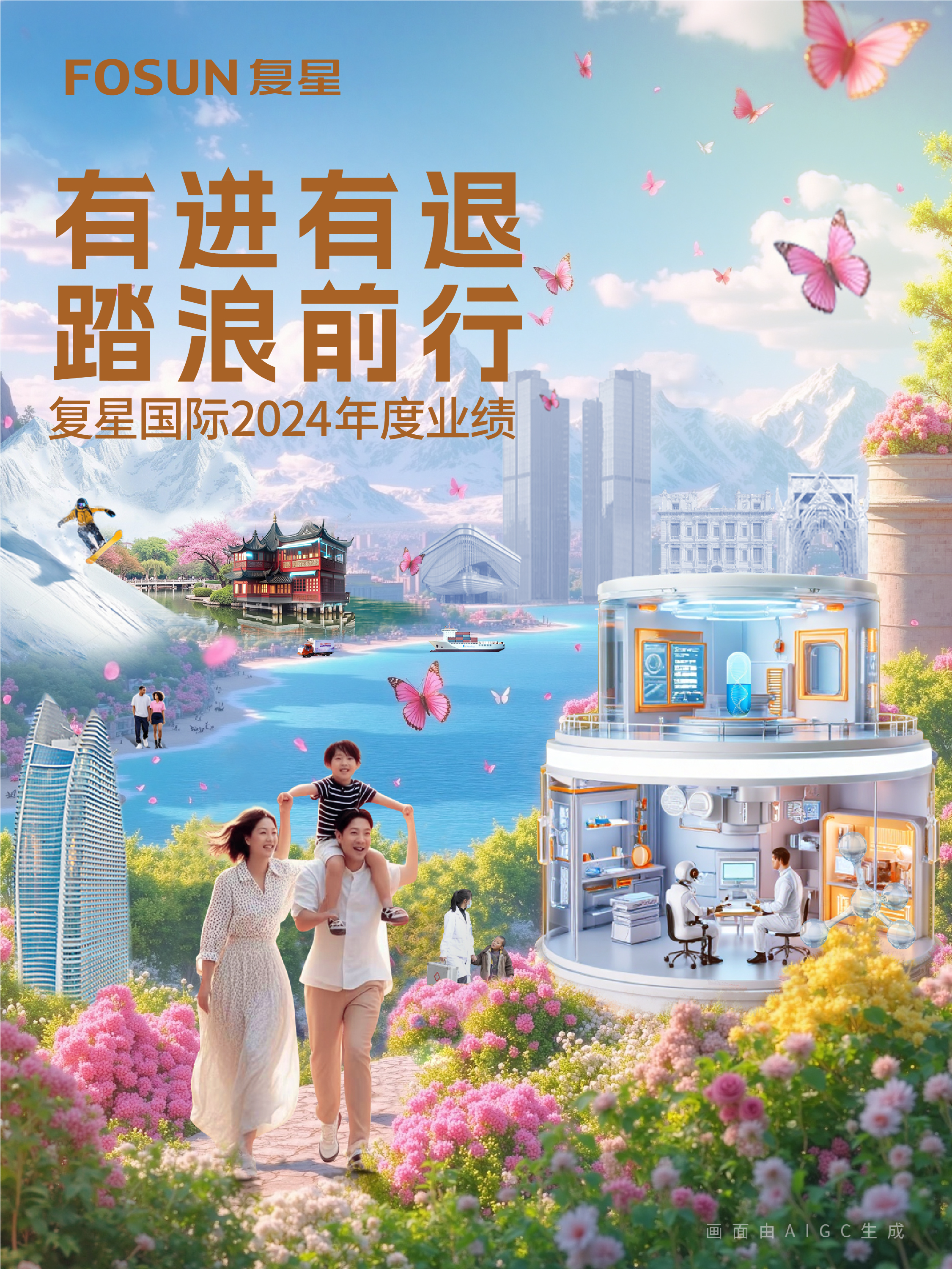 復星國際發(fā)布2024年業(yè)績：總收入人民幣1921.4億元，產(chǎn)業(yè)運營利潤人民幣49億元，整體經(jīng)營面穩(wěn)健