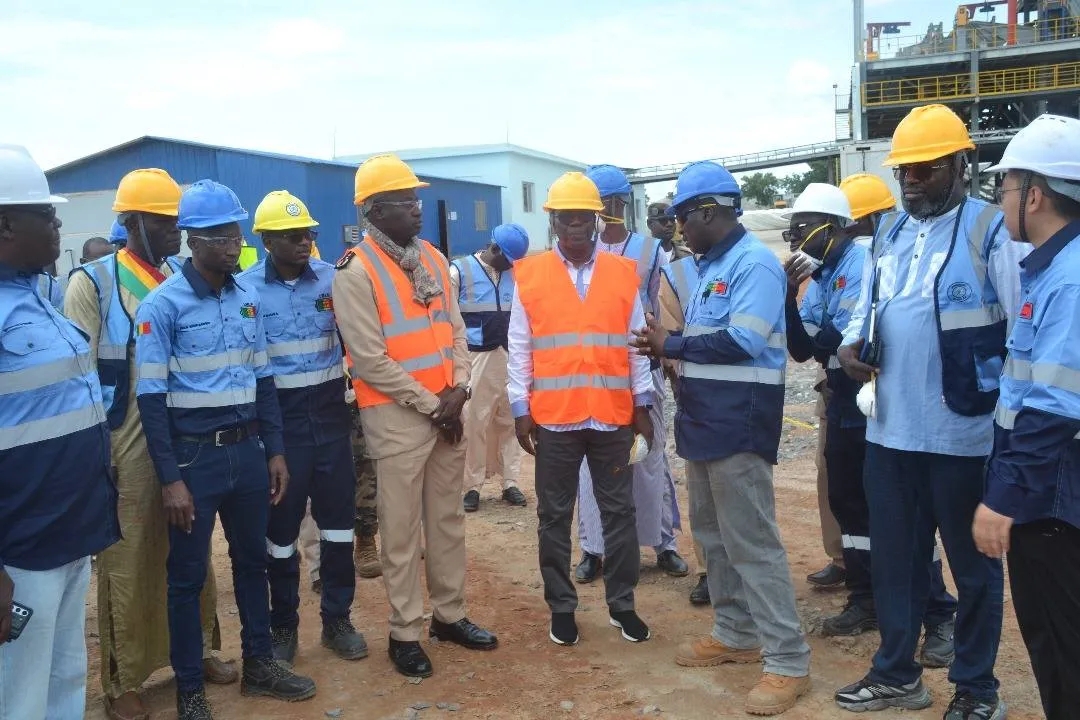 馬里礦業(yè)部長現(xiàn)場視察布谷尼鋰礦